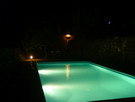 Piscina de noite